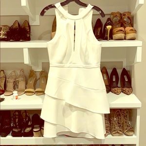 Off white BCBG sleeveless dress